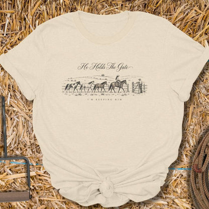 Printify T-Shirt S / Natural Keeping Him Tee