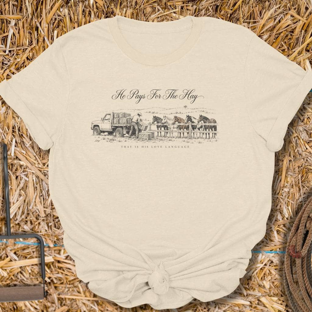 Printify T-Shirt S / Natural Love Language Tee
