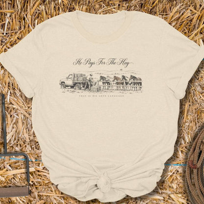 Printify T-Shirt S / Natural Love Language Tee