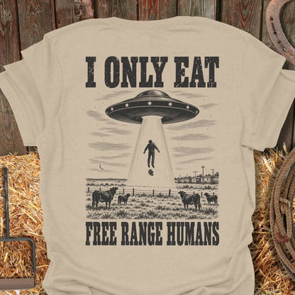 Printify T-Shirt S / Sand Free Range Tee