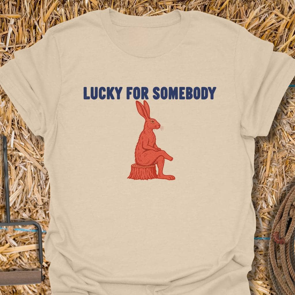 Printify T-Shirt S / Sand Rabbits Foot Tee
