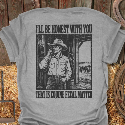 Printify T-Shirt S / Sport Grey Equine Honesty Tee