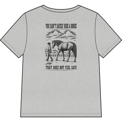 Printify T-Shirt Safe Heather V-Neck Tee