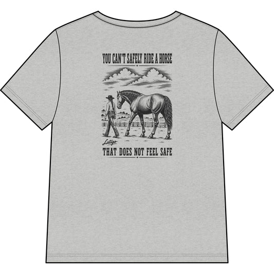 Printify T-Shirt Safe Heather V-Neck Tee