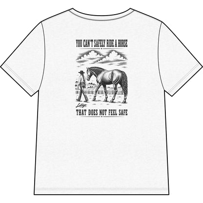 Printify T-Shirt Safe Heather V-Neck Tee