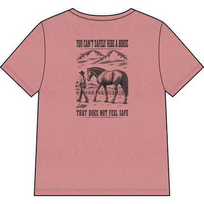 Printify T-Shirt Safe Heather V-Neck Tee