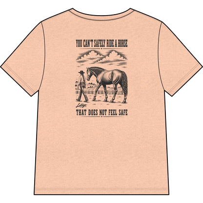 Printify T-Shirt Safe Heather V-Neck Tee