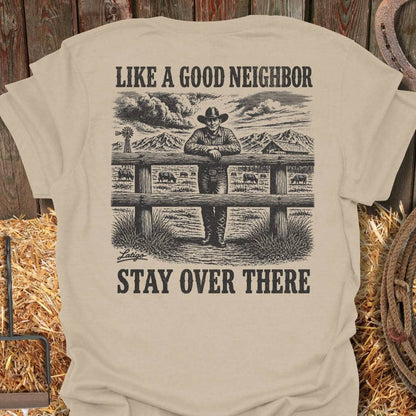 Printify T-Shirt Sand / 4XL Good Neighbor Big Country Tee