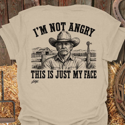 Printify T-Shirt Sand / 4XL Just My Face Big Country Tee