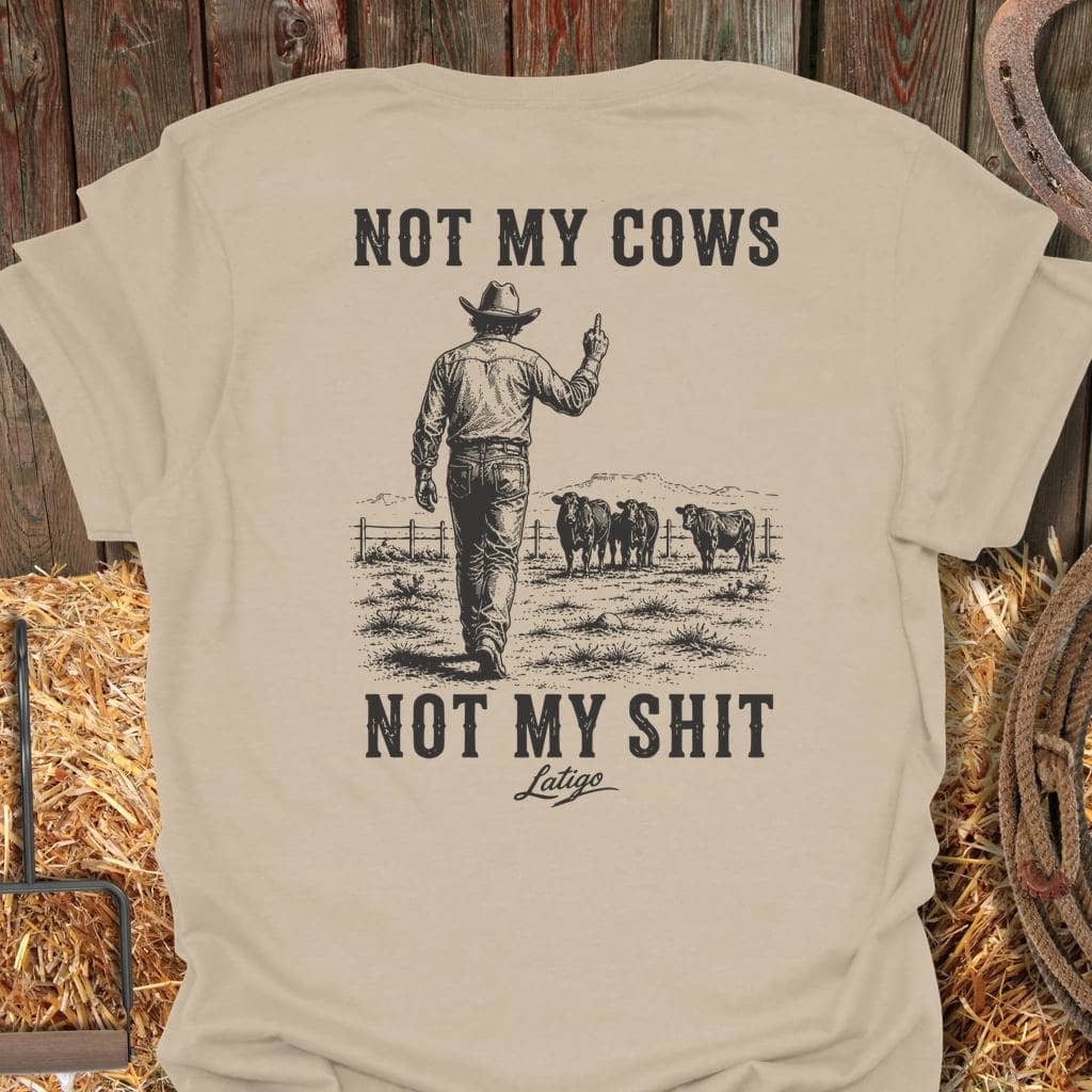 Printify T-Shirt Sand / 4XL My Cows Big Country Tee