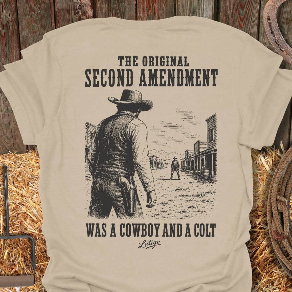 Printify T-Shirt Sand / S 2nd Amendment Tee