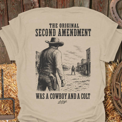 Printify T-Shirt Sand / S 2nd Amendment Tee