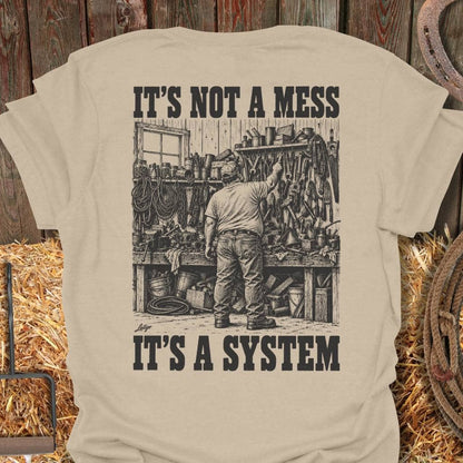Printify T-Shirt Sand / S A System Tee