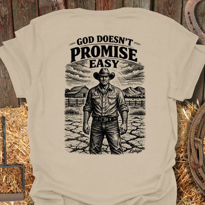 Printify T-Shirt Sand / S Ain't Easy Tee