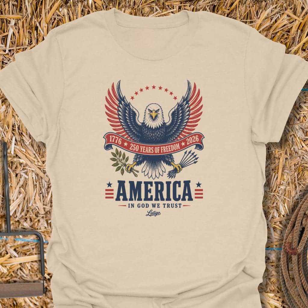 Printify T-Shirt Sand / S American 250 Tee
