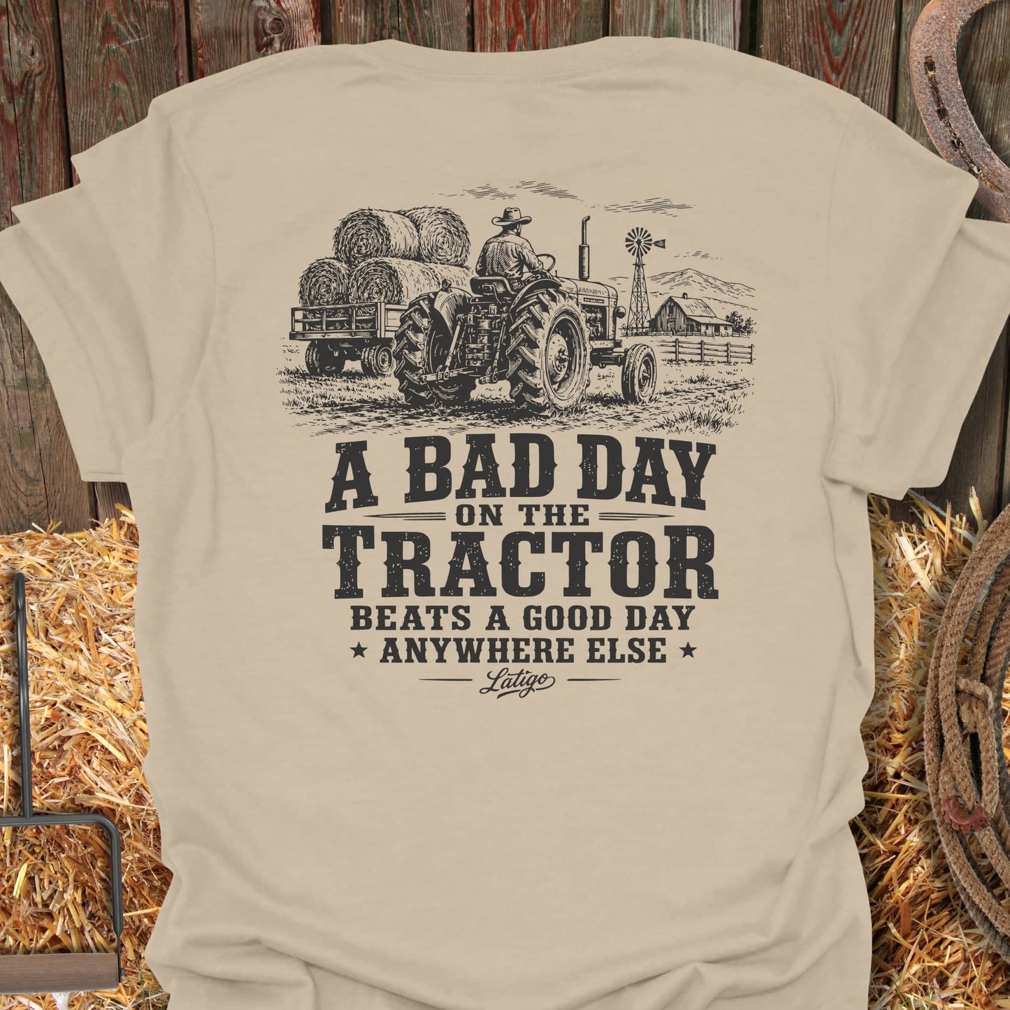 Printify T-Shirt Sand / S Bad Day Tee