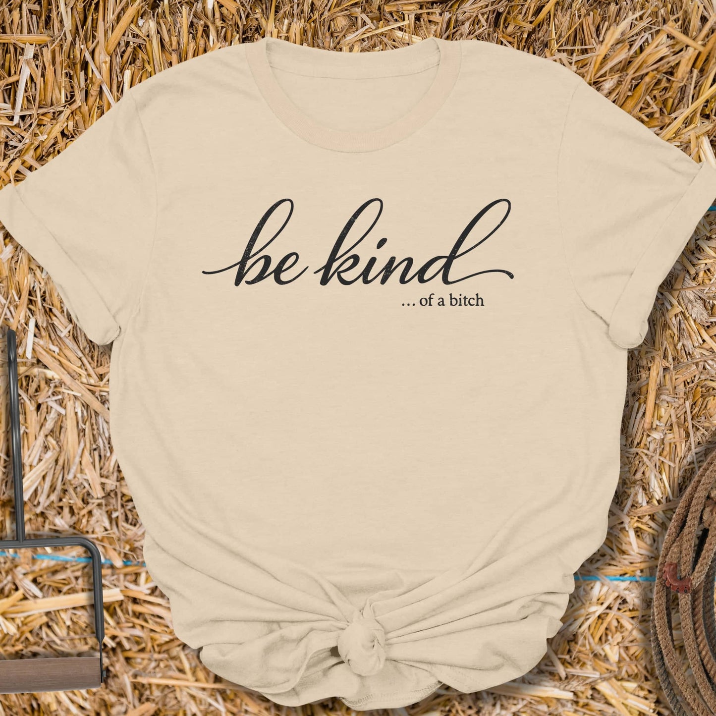 Printify T-Shirt Sand / S Be Kind Tee
