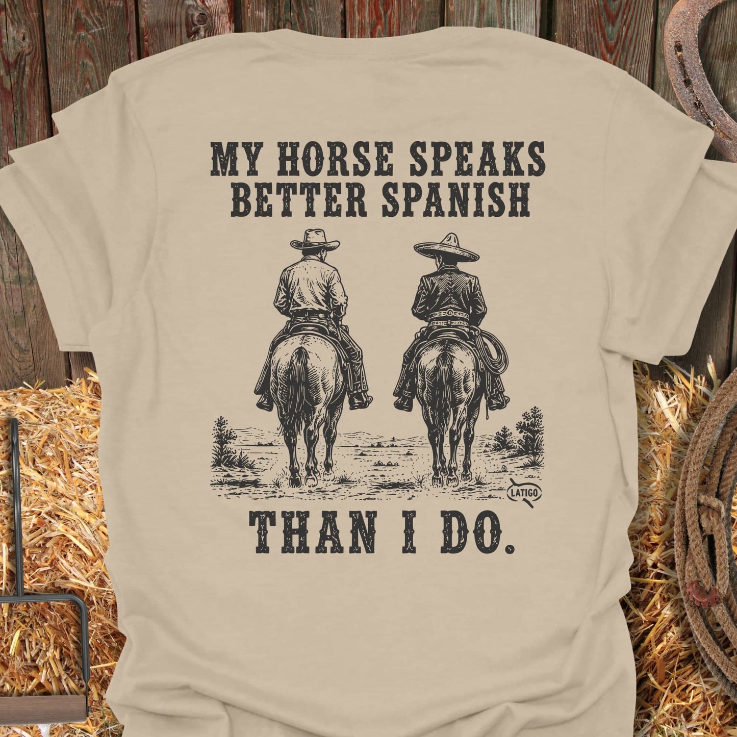 Printify T-Shirt Sand / S Better Spanish Tee