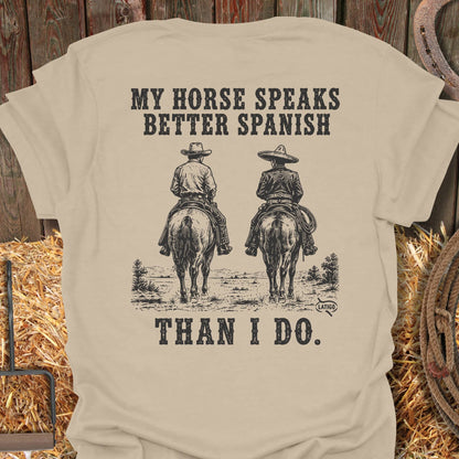Printify T-Shirt Sand / S Better Spanish Tee