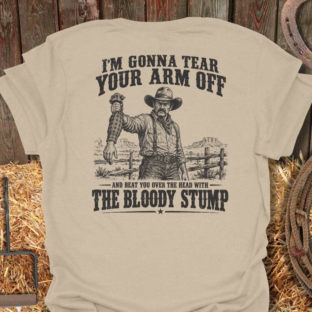 Printify T-Shirt Sand / S Bloody Stump Tee