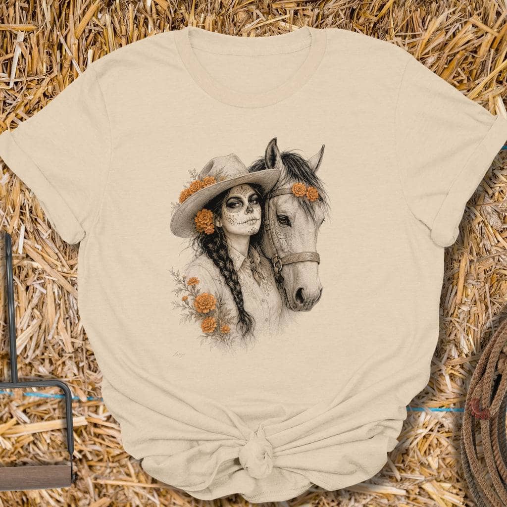 Printify T-Shirt Sand / S Bone Rider Tee
