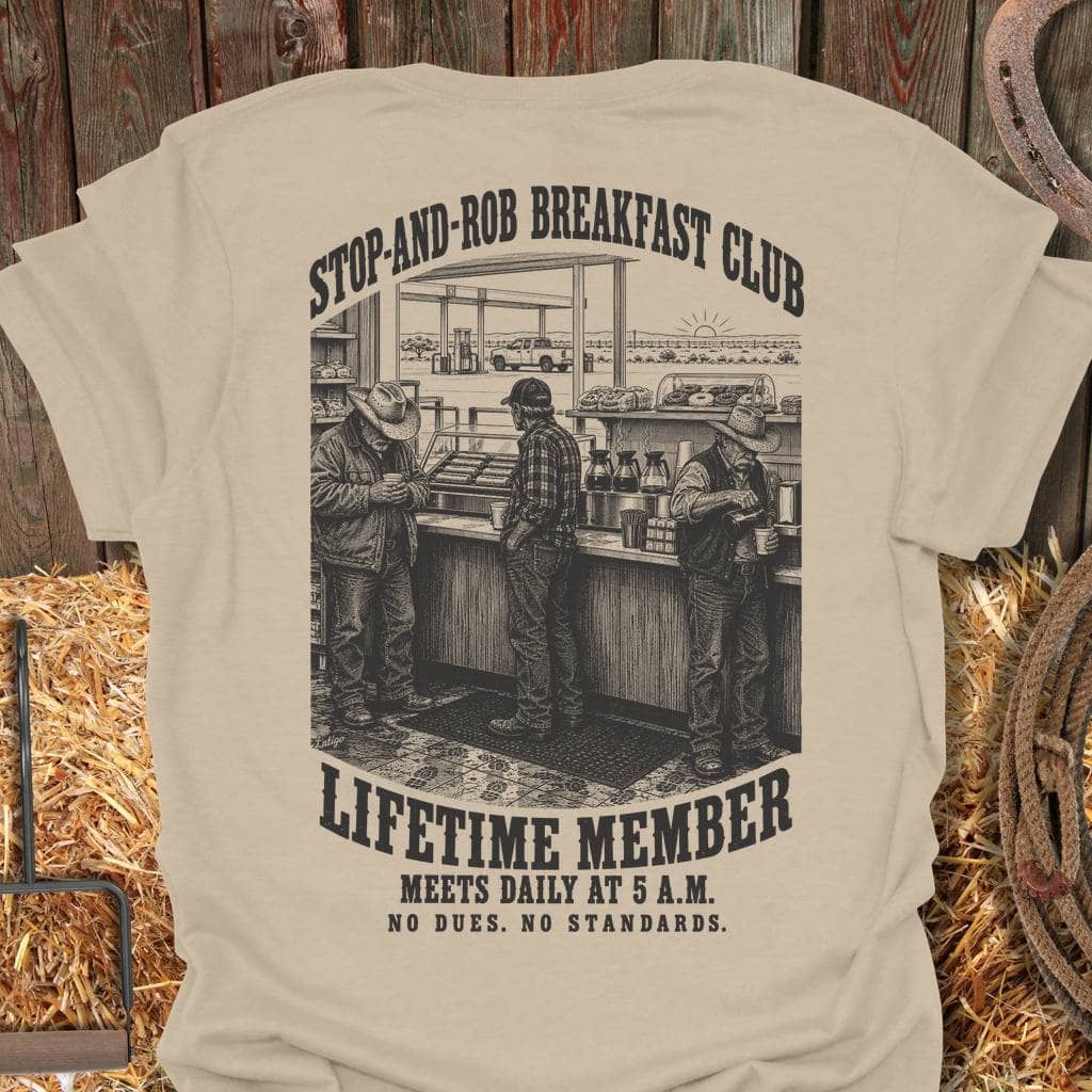 Printify T-Shirt Sand / S Breakfast Club Tee