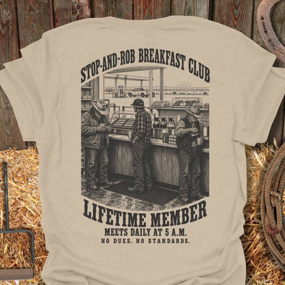 Printify T-Shirt Sand / S Breakfast Club Tee