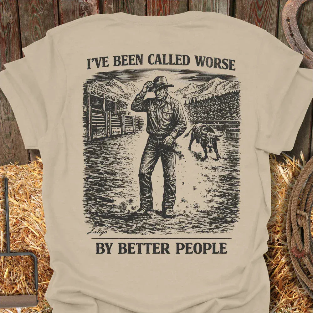 Printify T-Shirt Sand / S Called Worse Tee