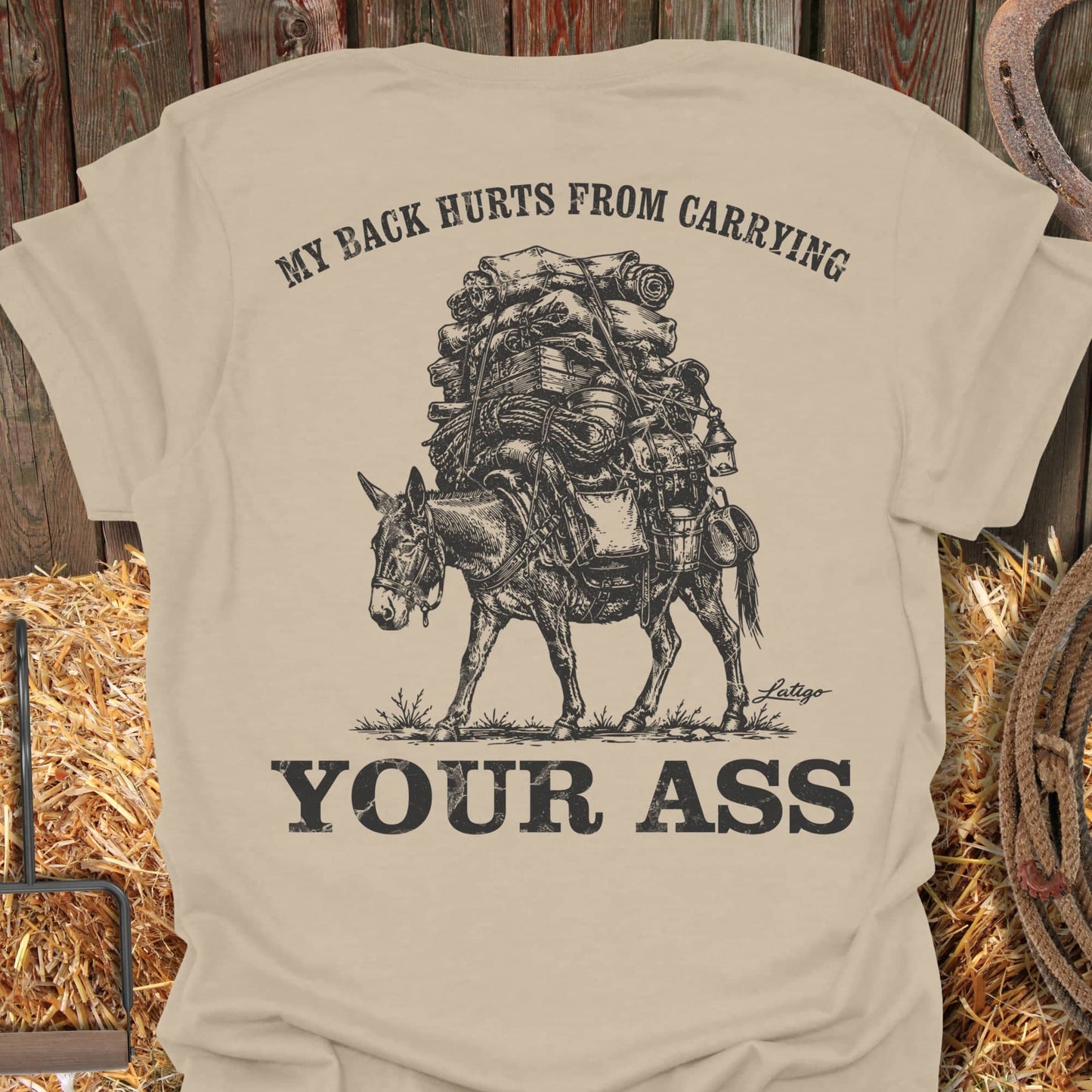 Printify T-Shirt Sand / S Carry Tee