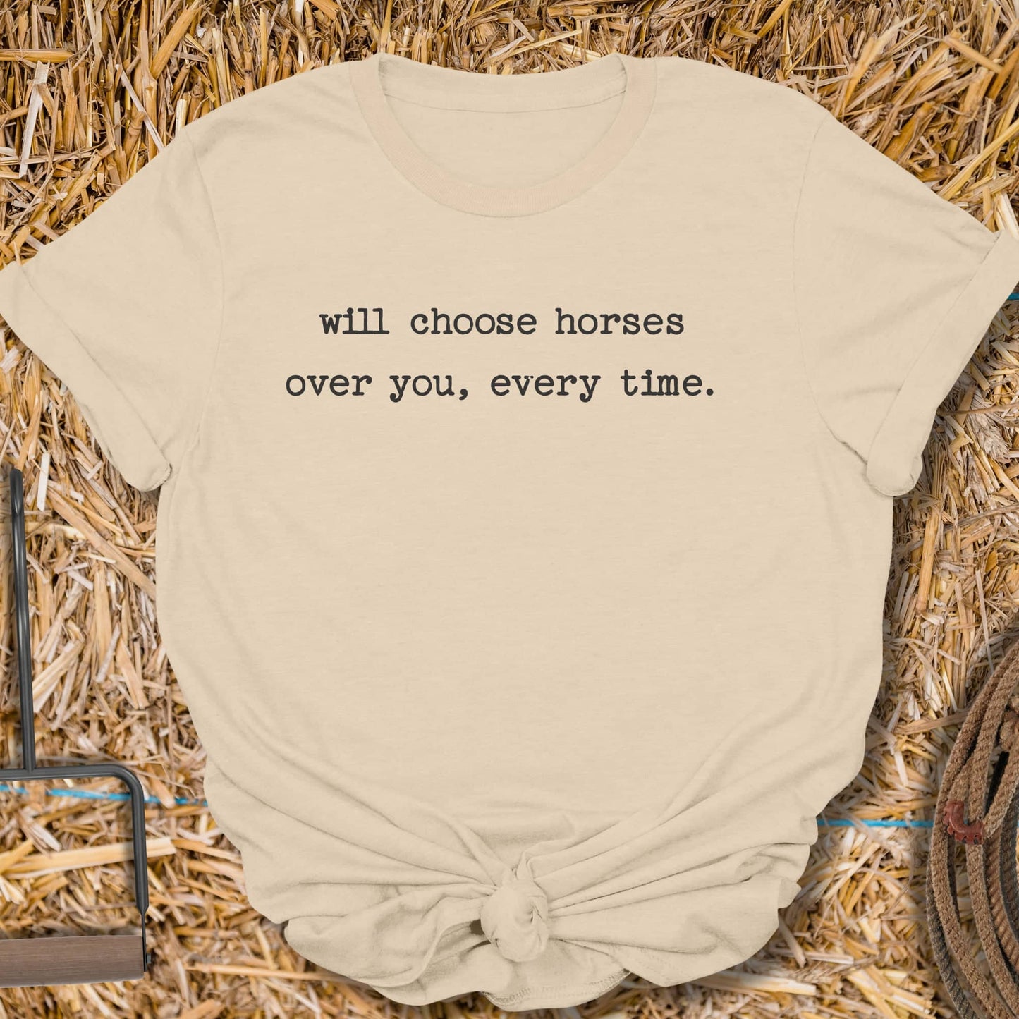 Printify T-Shirt Sand / S Choose Tee