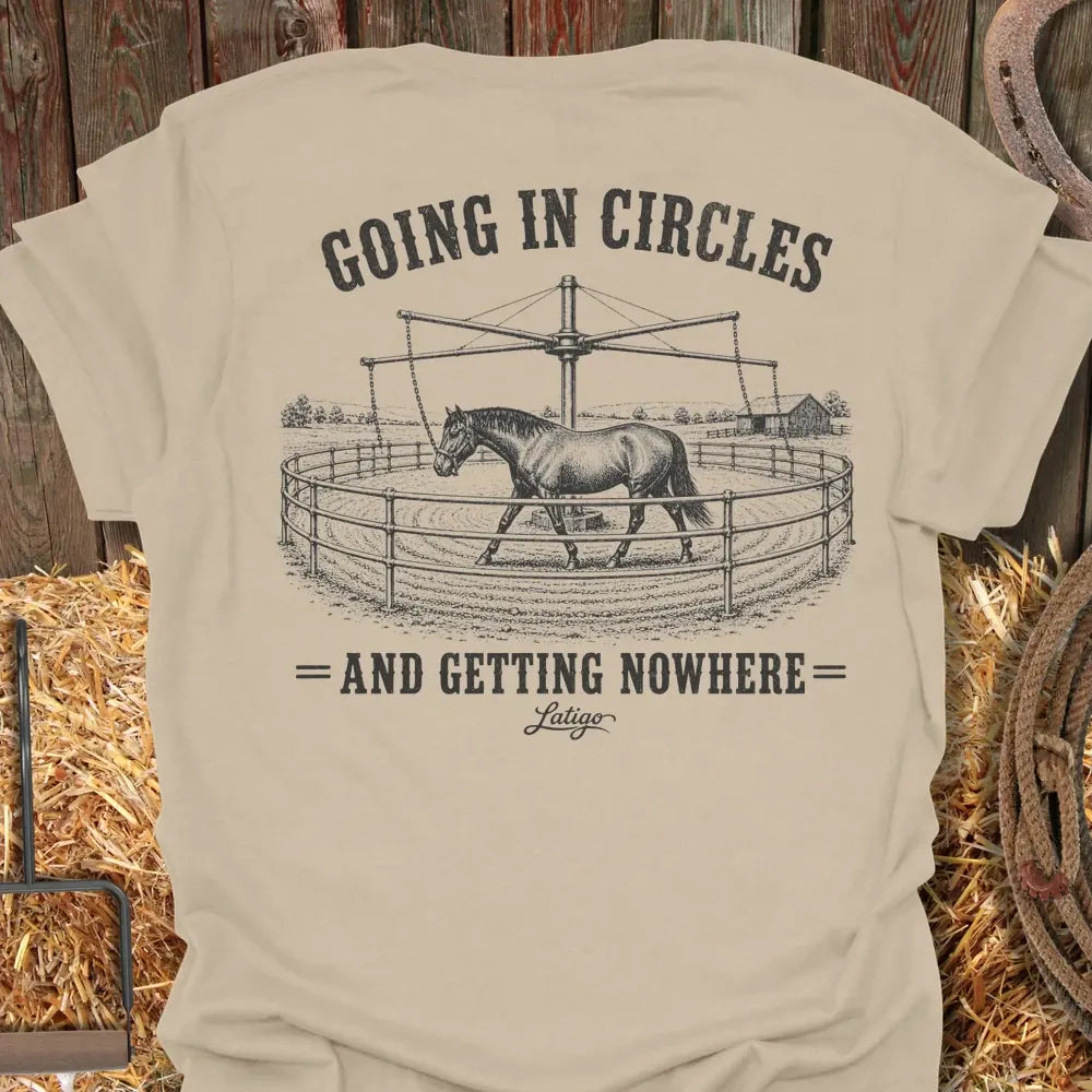 Printify T-Shirt Sand / S Circles Tee