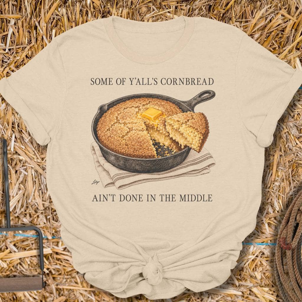 Printify T-Shirt Sand / S Cornbread Tee