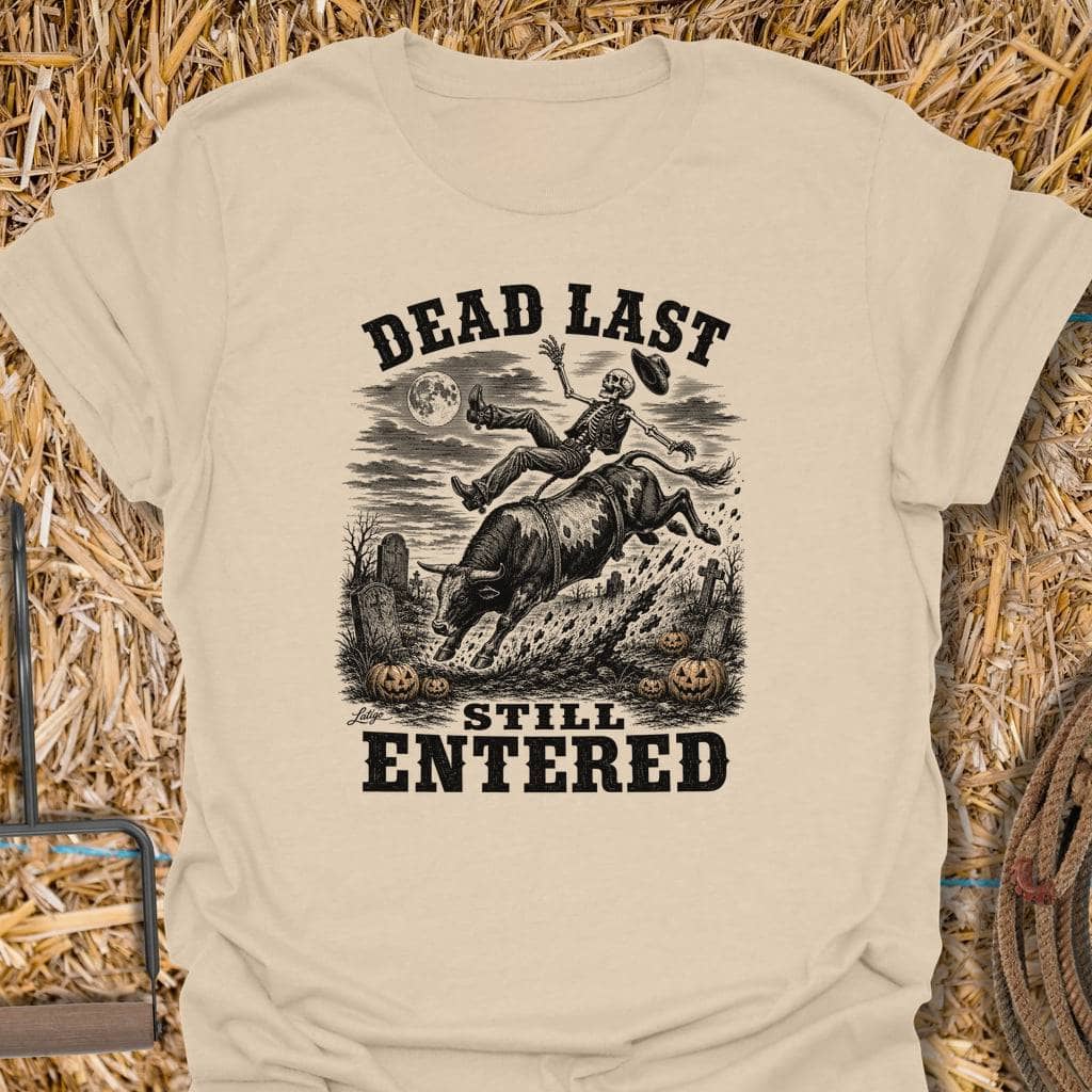 Printify T-Shirt Sand / S Dead Last Tee