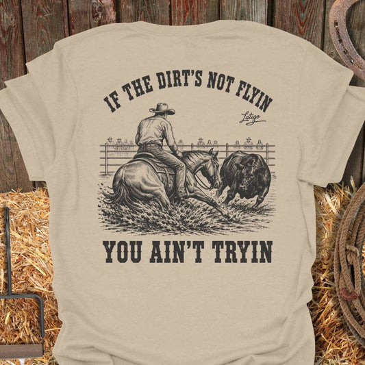 Printify T-Shirt Sand / S Dirt Flyin Tee