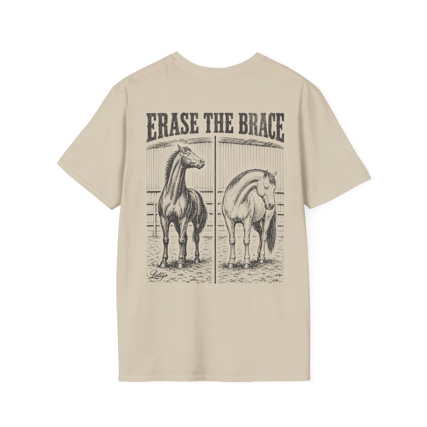 Printify T-Shirt Sand / S Erase Tee