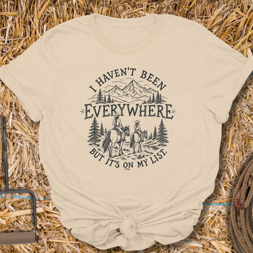 Printify T-Shirt Sand / S Everywhere Tee
