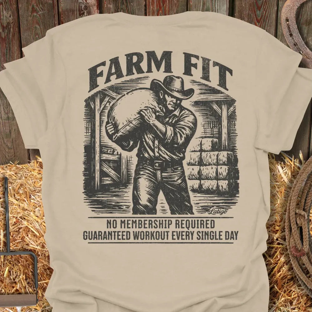 Printify T-Shirt Sand / S Farm Fit Tee