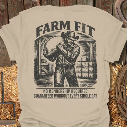Printify T-Shirt Sand / S Farm Fit Tee