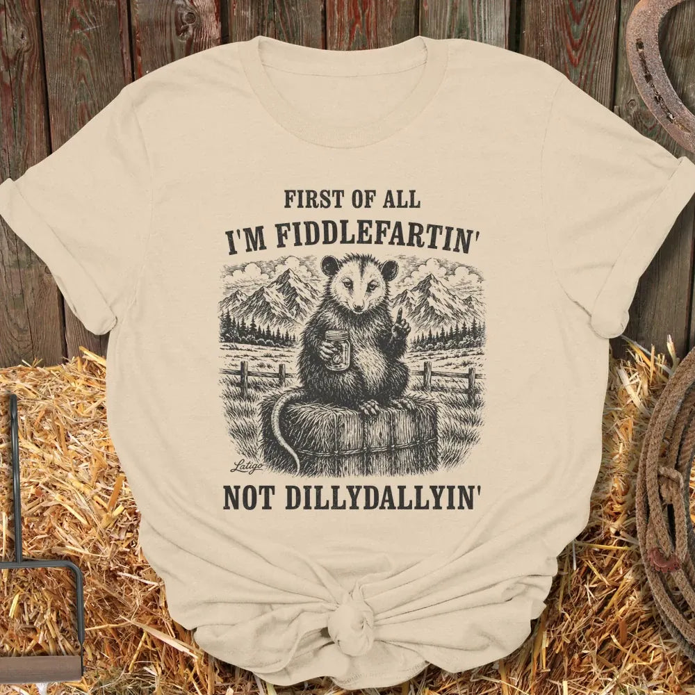 Printify T-Shirt Sand / S Fiddlefart Tee
