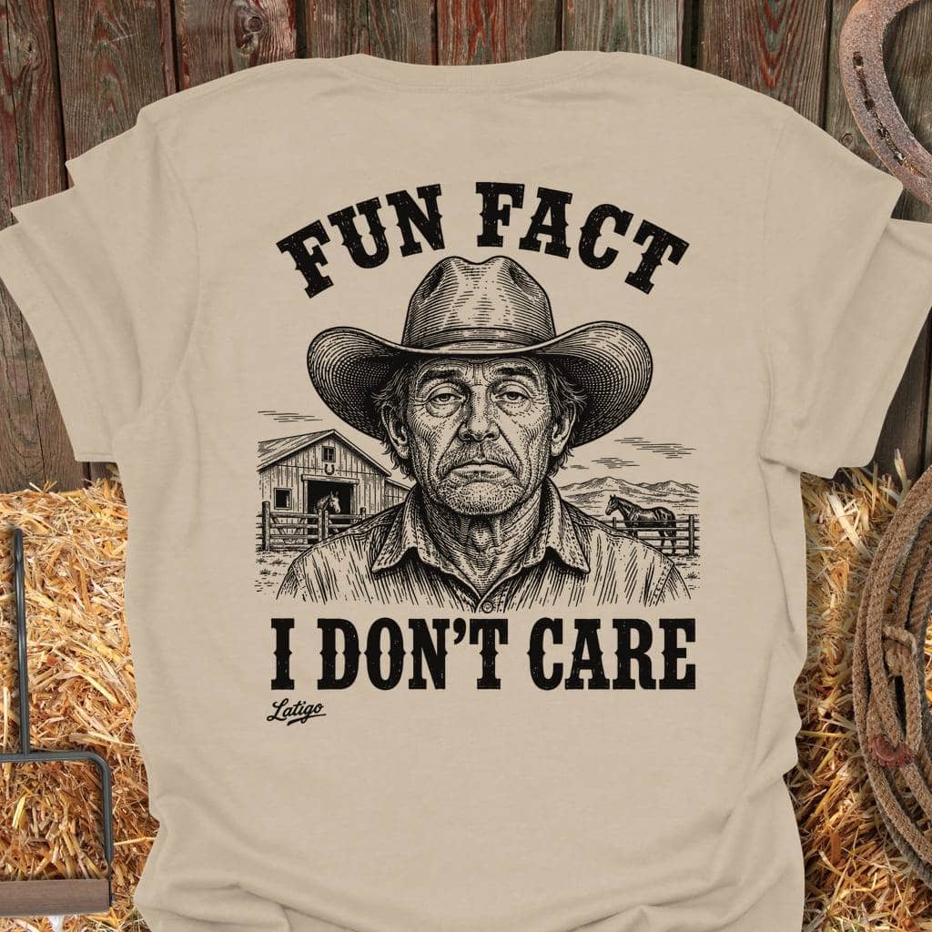 Printify T-Shirt Sand / S Fun Fact Tee
