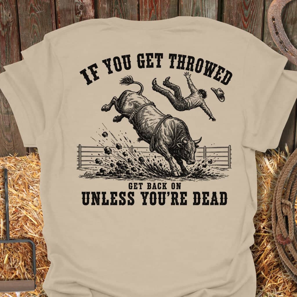 Printify T-Shirt Sand / S Get Back On Tee