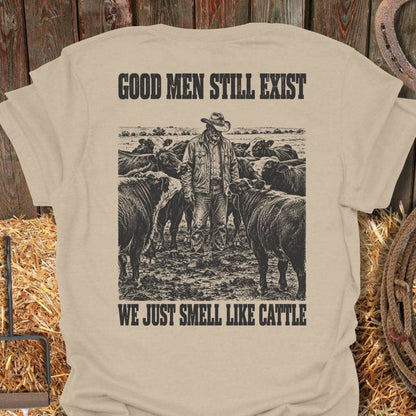Printify T-Shirt Sand / S Good Cattle Tee