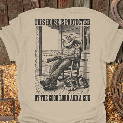 Printify T-Shirt Sand / S Good Lord Tee