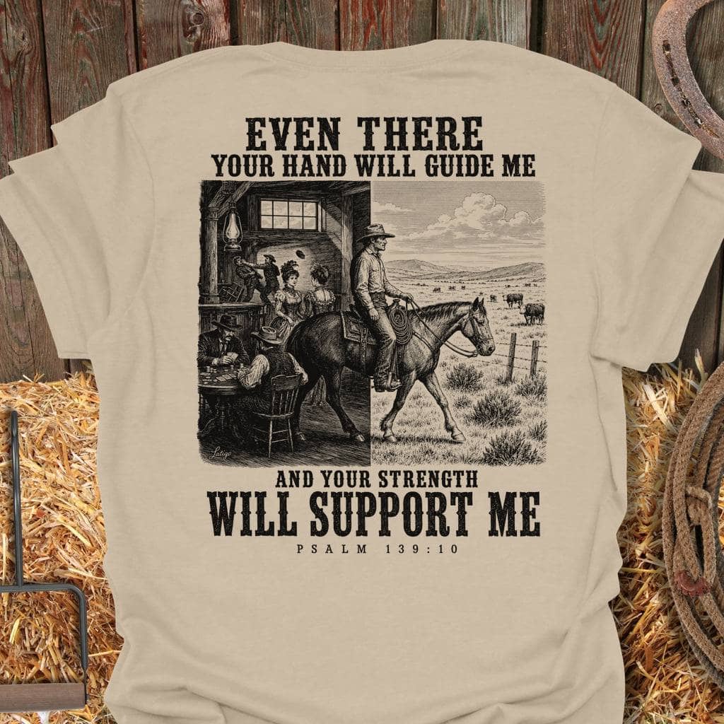 Printify T-Shirt Sand / S Guide Me Tee