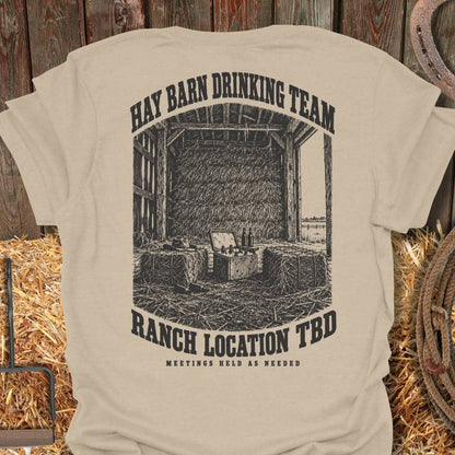 Printify T-Shirt Sand / S Hay Barn Tee