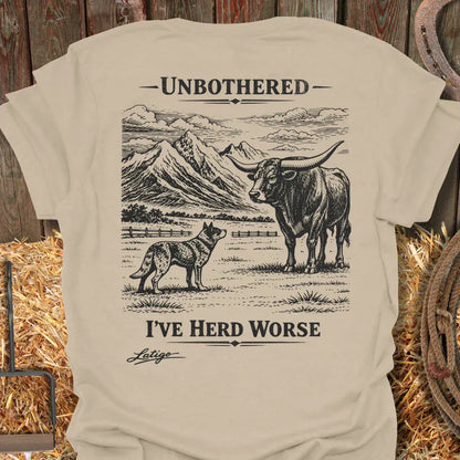 Printify T-Shirt Sand / S Herd Worse Tee