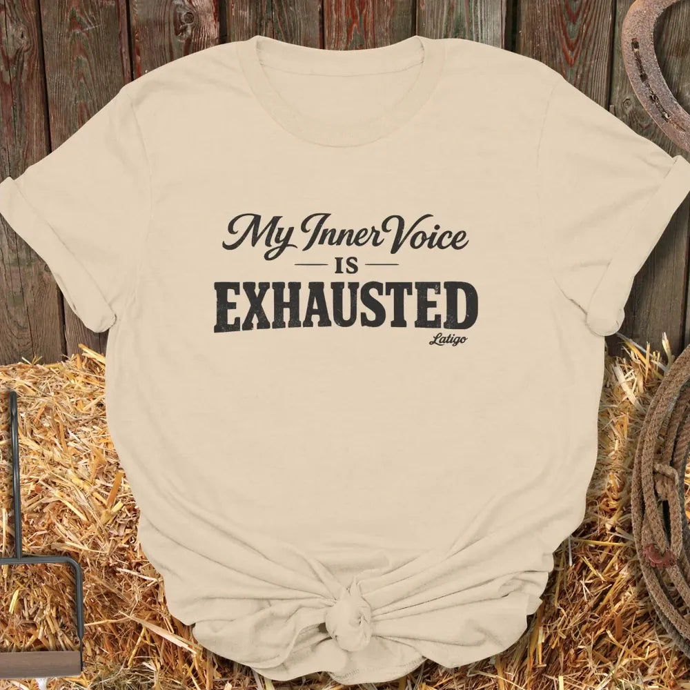 Printify T-Shirt Sand / S Inner Voice Tee