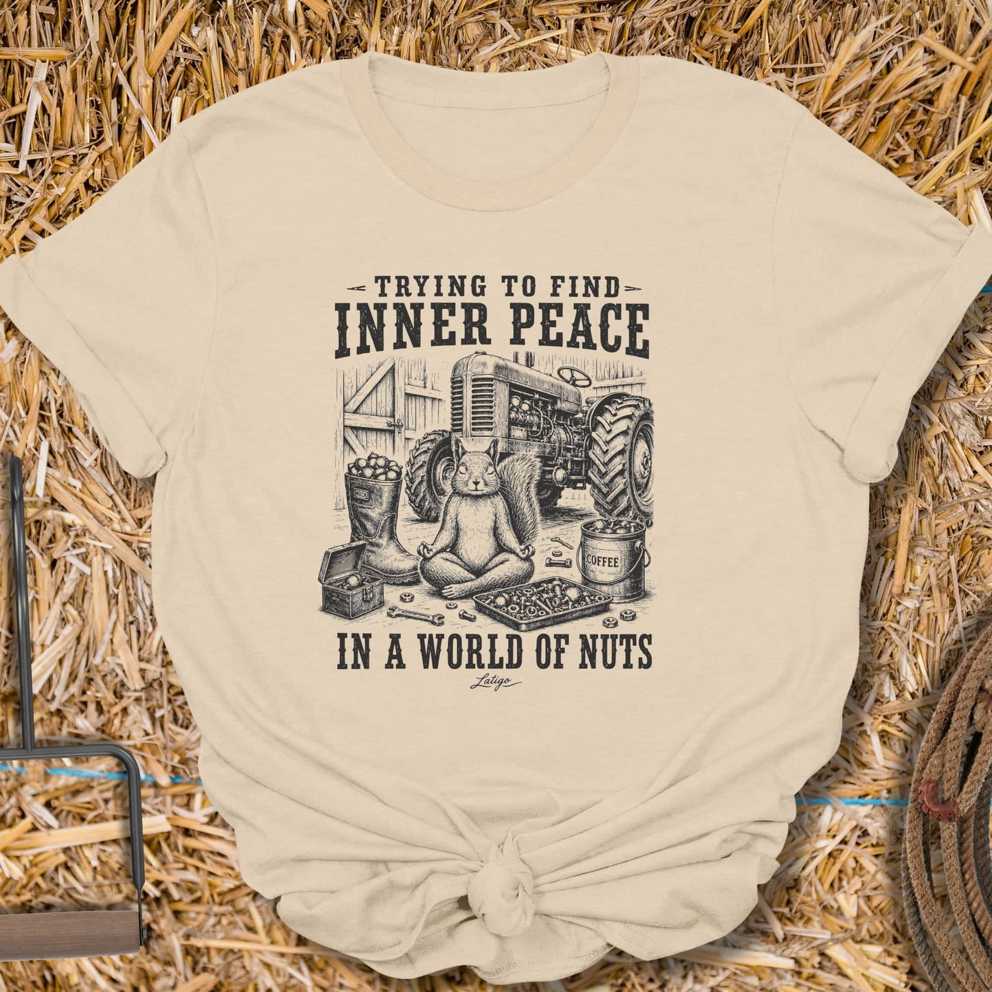 Printify T-Shirt Sand / S Innerpeace Tee
