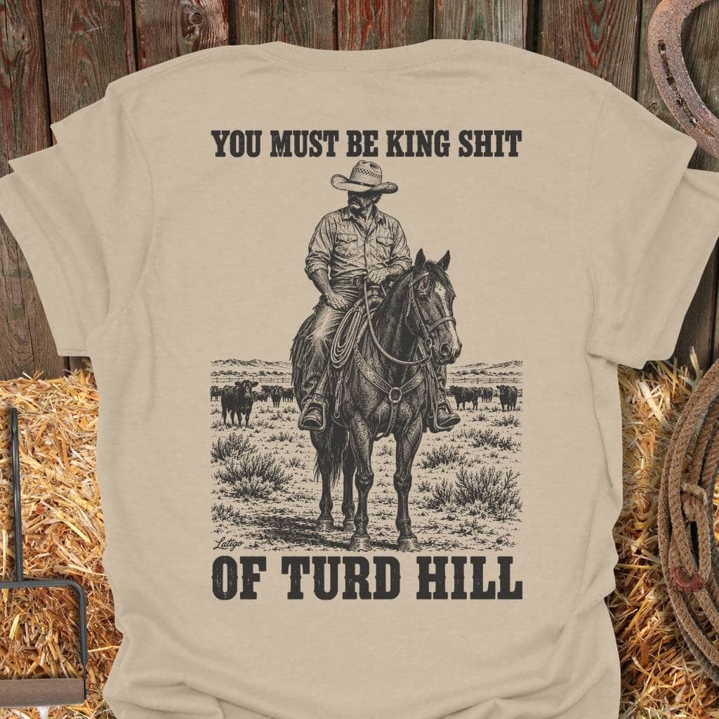 Printify T-Shirt Sand / S King Shit Tee