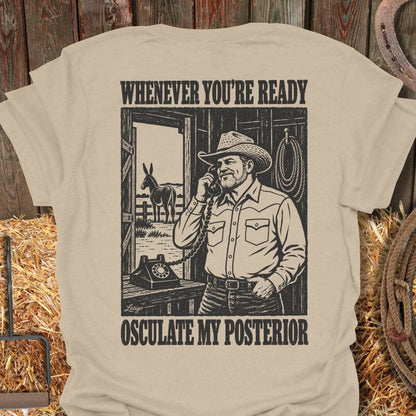 Printify T-Shirt Sand / S Kiss It Tee